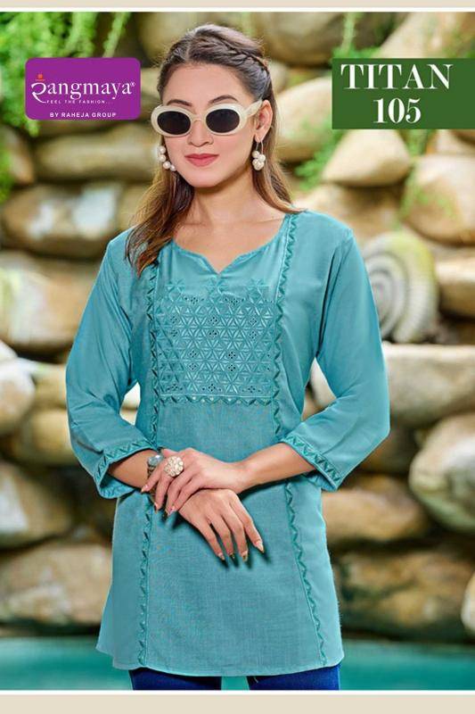 Rangmaya titan Designer kurtis wholesale in Mumbai